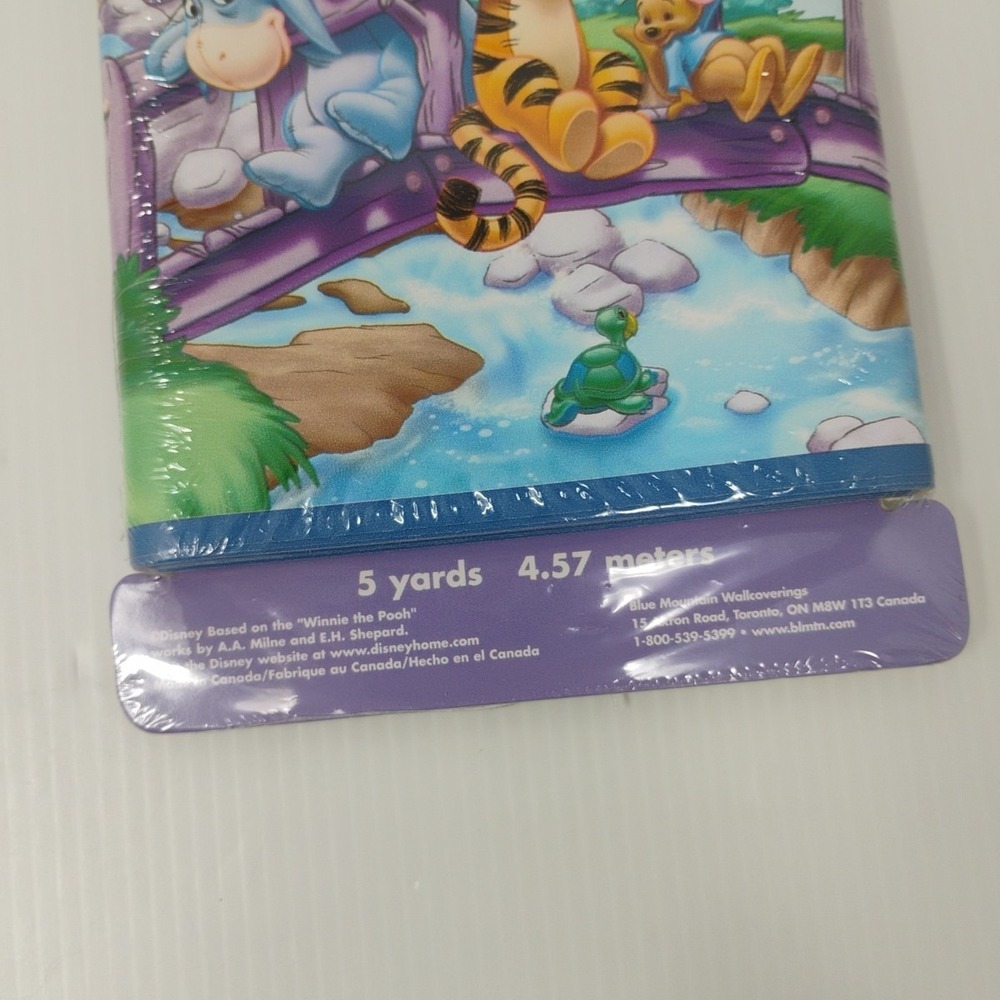 Winnie The Pooh Self Stick Wall Border‎ Disney Imperial 2 Packs 5 Yards See Note - Picture 8 of 8